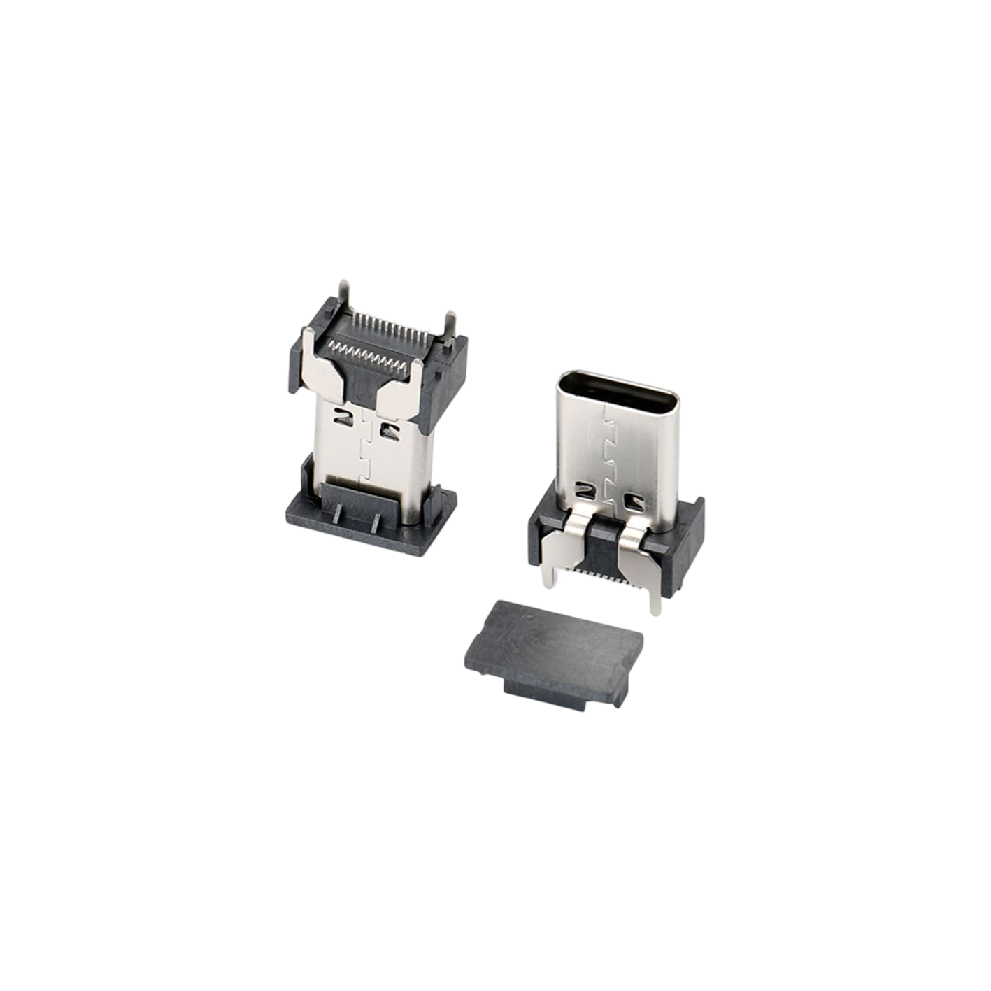 Usb Type c 24pin 直立式H=15.0mm